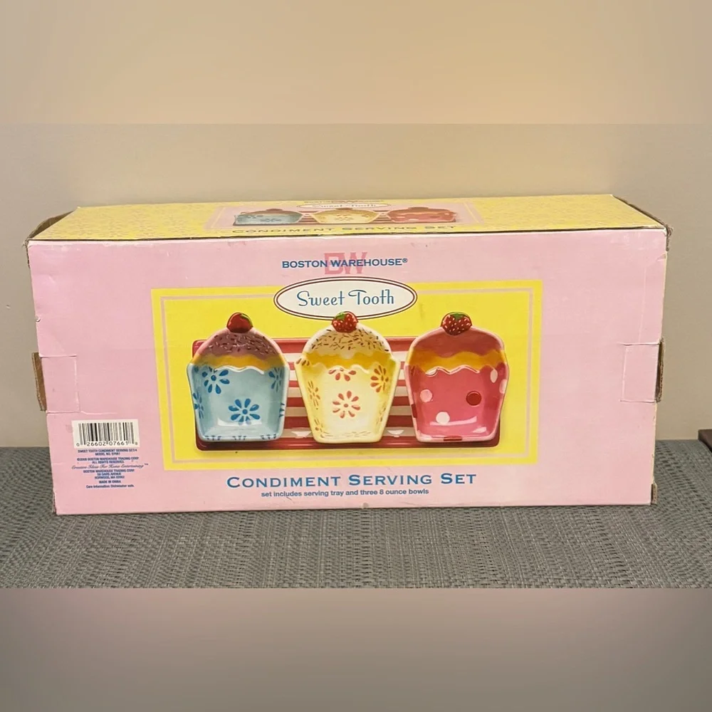 Sweet Tooth Condiment Serving Set - Picture 2 of 2